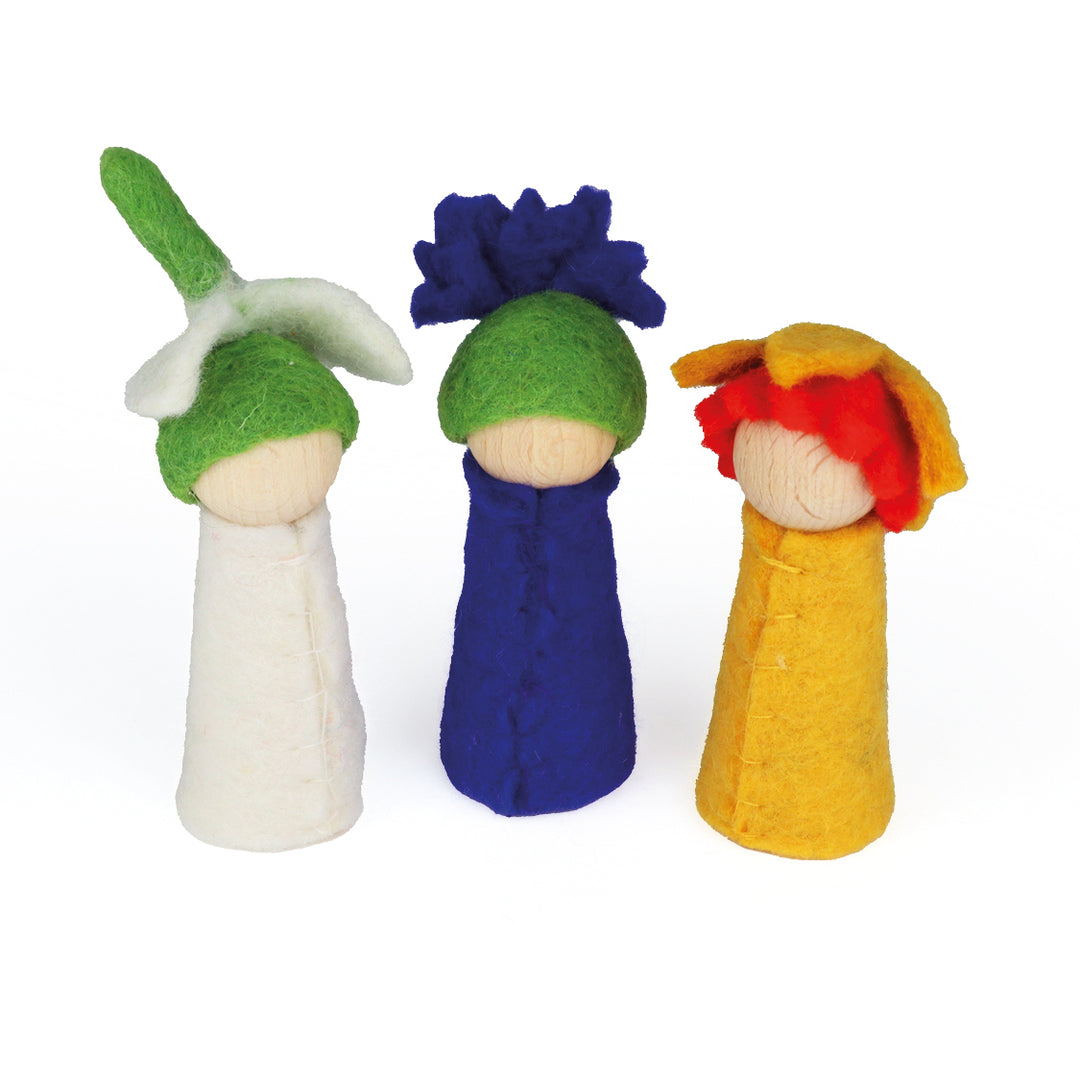 Bauspiel Blumenkinder 'Frühling'