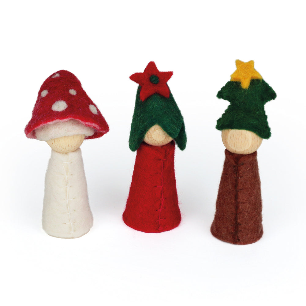 Bauspiel Blumenkinder 'Winter'