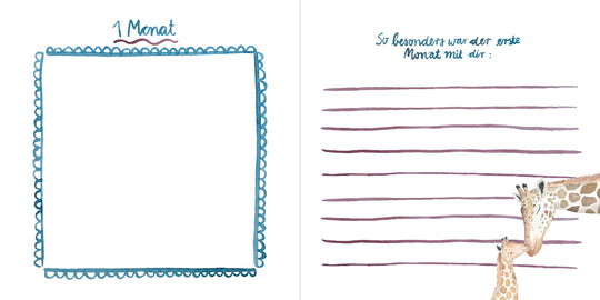 Friends Book School (Hardcover), turquoise