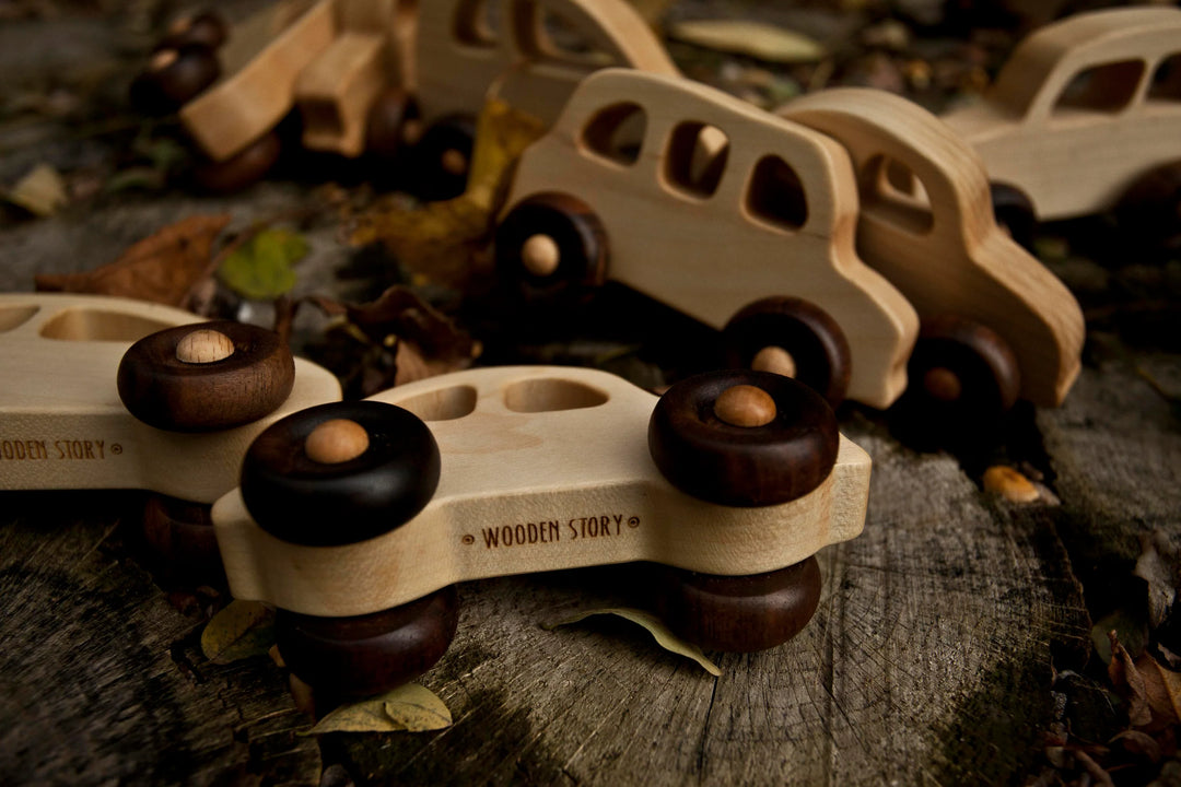 Wooden Story Holzauto 50er Jahre