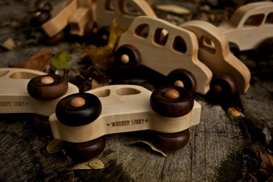 Wooden Story Holzauto 50er Jahre