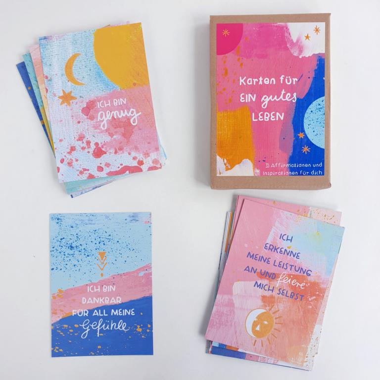 Karten für ein gutes Leben