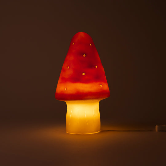 Pilzlampe 'Ziegelrot' , klein