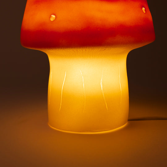 Pilzlampe 'Ziegelrot' , klein