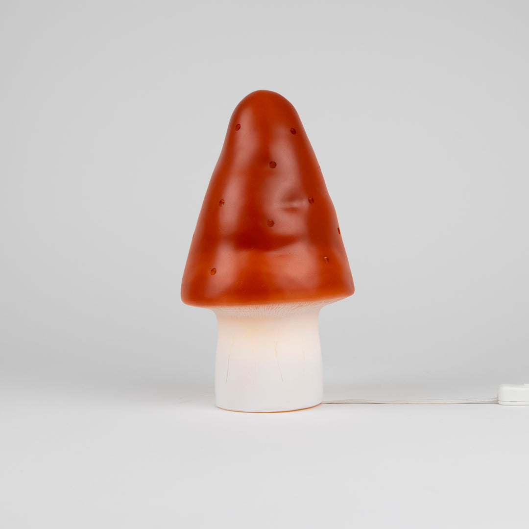 Pilzlampe 'Ziegelrot' , klein