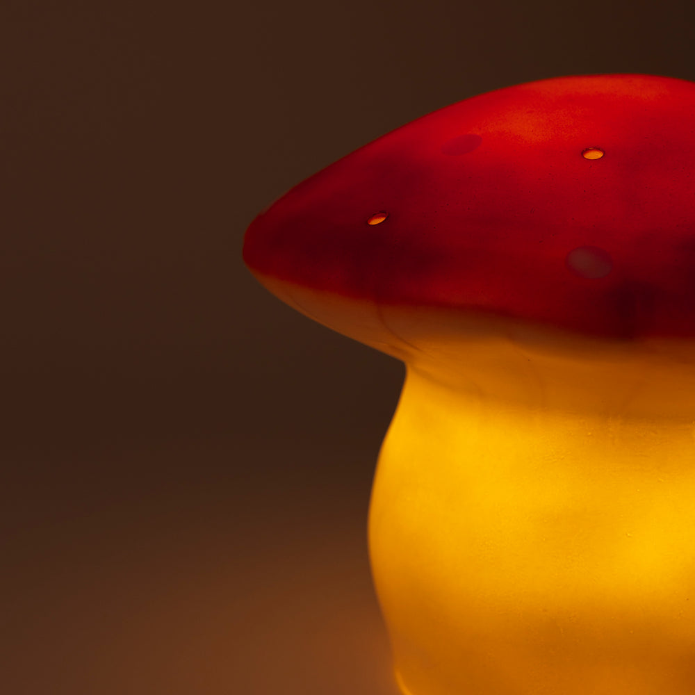 Pilzlampe 'Ziegelrot' , mittel