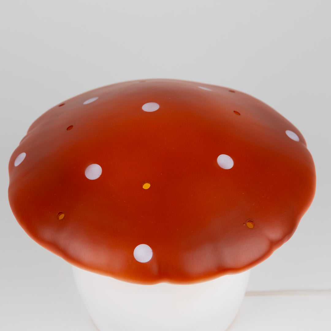 Pilzlampe 'Ziegelrot' , mittel