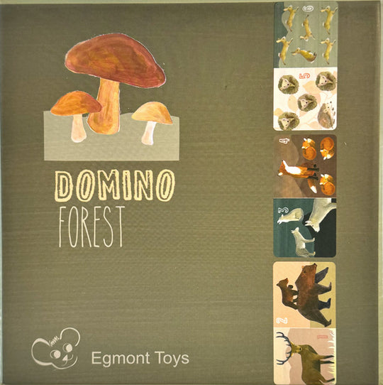 Domino 'Wald' | Legespiel mit Waldtieren