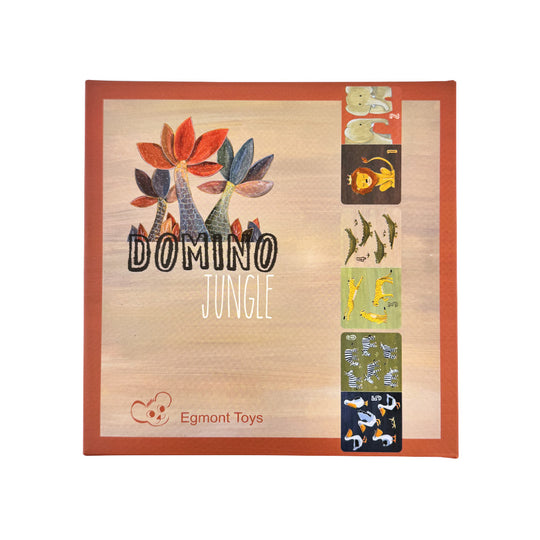 Domino 'Dschungel' | Legespiel mit Wildtieren