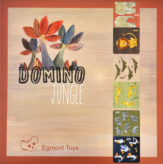 Domino 'Dschungel' | Legespiel mit Wildtieren