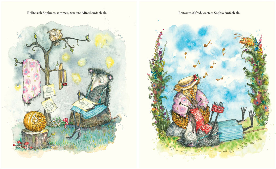 Buch 'Kommt Zeit, kommt Opossum'