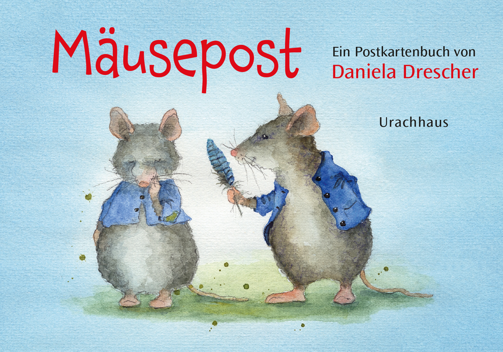 Postcard book 'Mouse Post' 