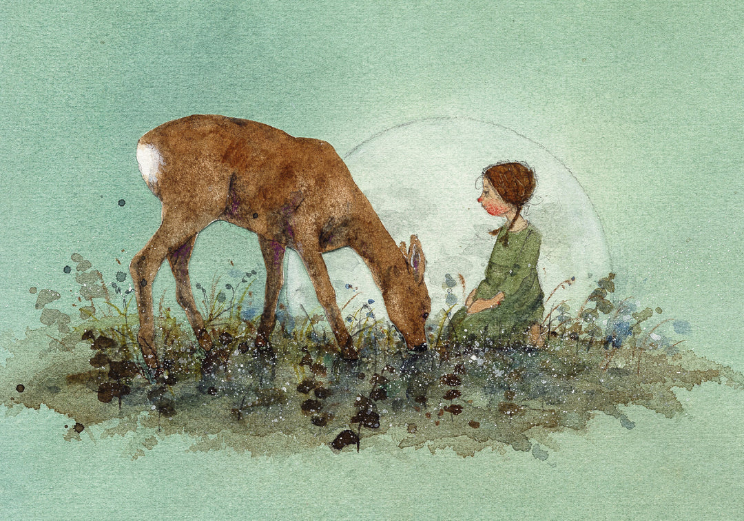 Postkartenbuch 'Waldkinder'