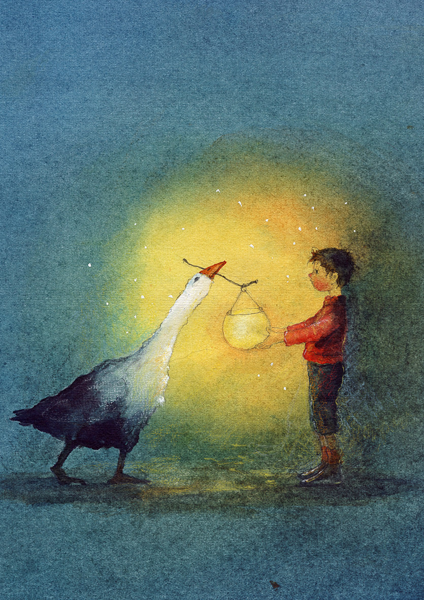 Postkartenbuch 'Glückskinder'