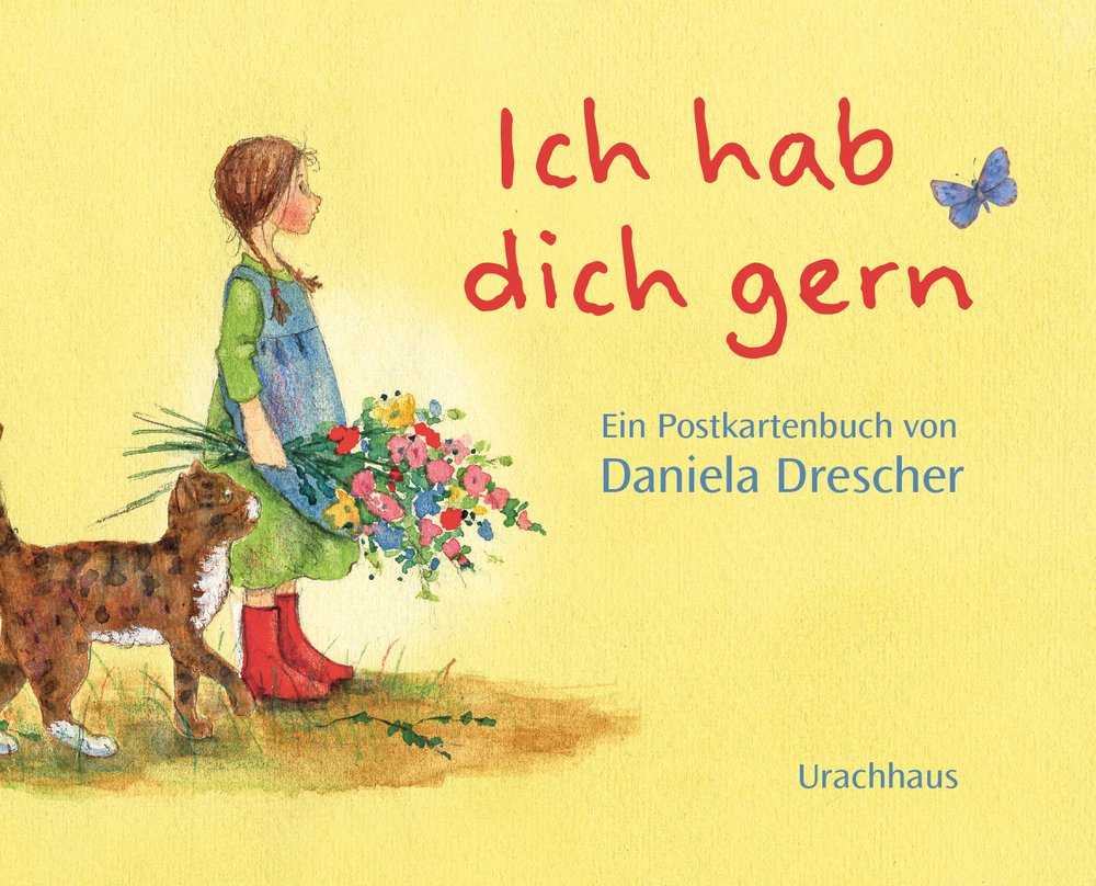 Postcard book 'Garden Children' 