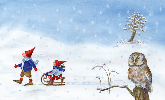Buch 'Pippa und Pelle im Schnee'