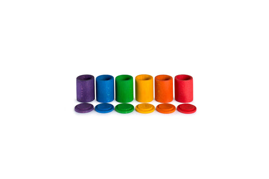 Grapat 'Coloured Cups with lid'