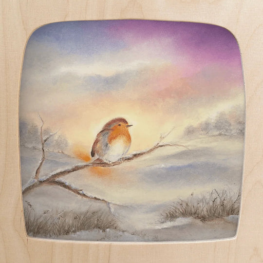 Toverlux Karte 'Winter Robin' - Baukje Exler