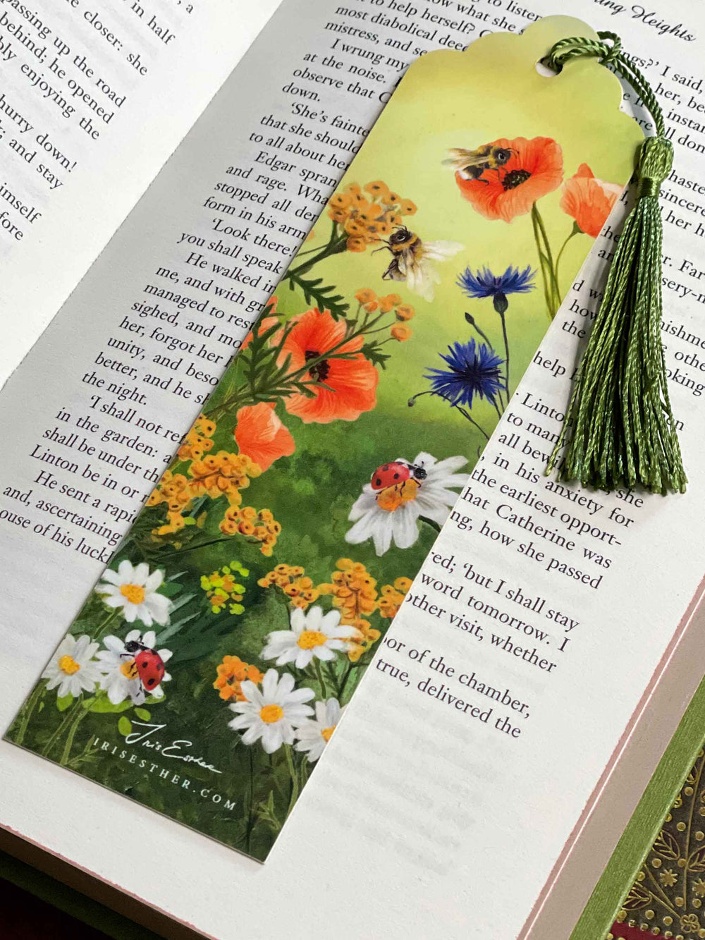 Lesezeichen 'Wild Flowers' - Wilde Blumen