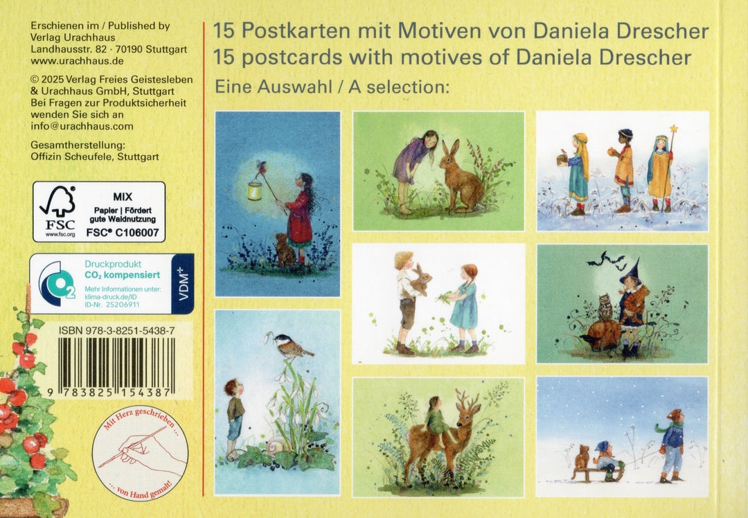 Postkartenbuch 'Ein buntes Jahr'
