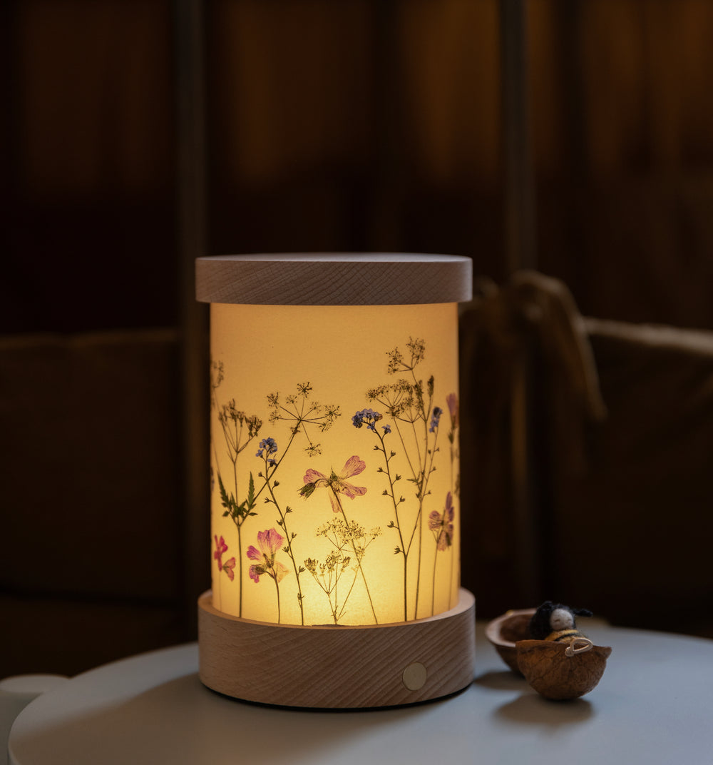 Retoure - Laternen Shades-Set 'Wilder & Wren - Pressed Garden Blooms' 5 Stk.