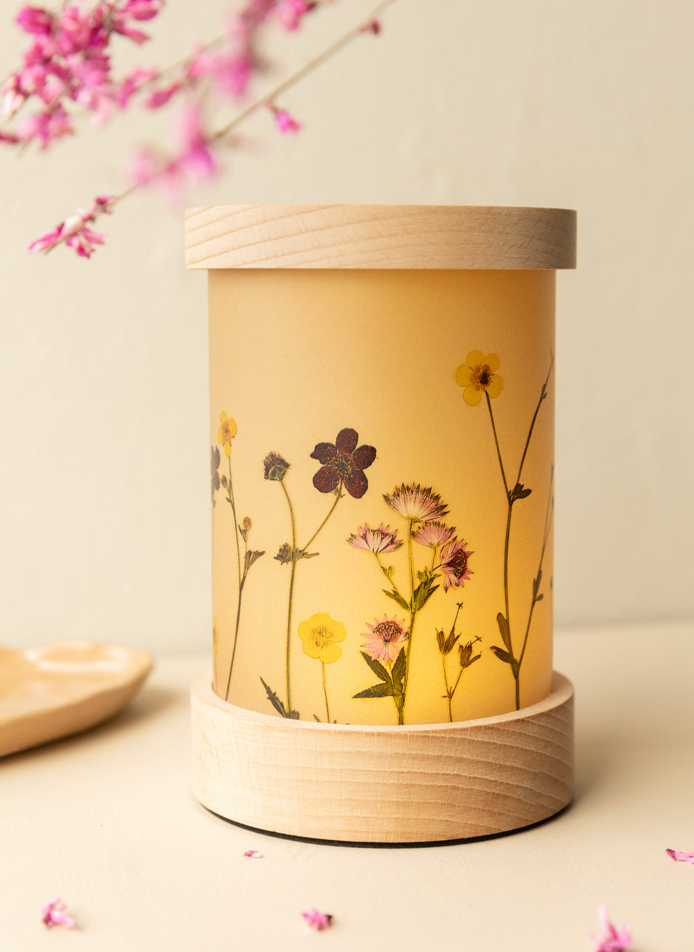 Laternen Shades-Set 'Wilder & Wren - Pressed Garden Blooms' 5 Stk.