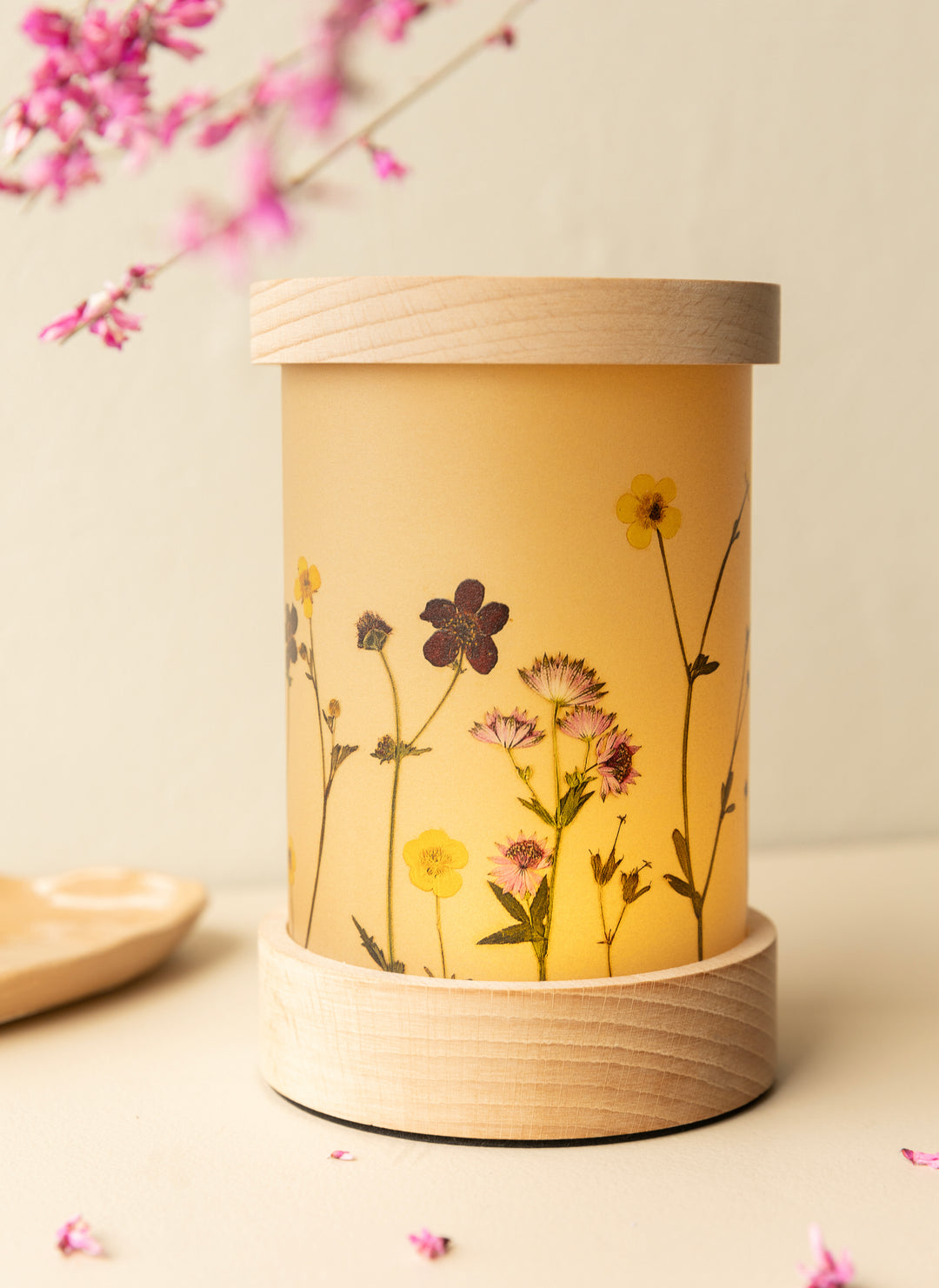 Laternen Shades-Set 'Wilder & Wren - Pressed Garden Blooms' 5 Stk.