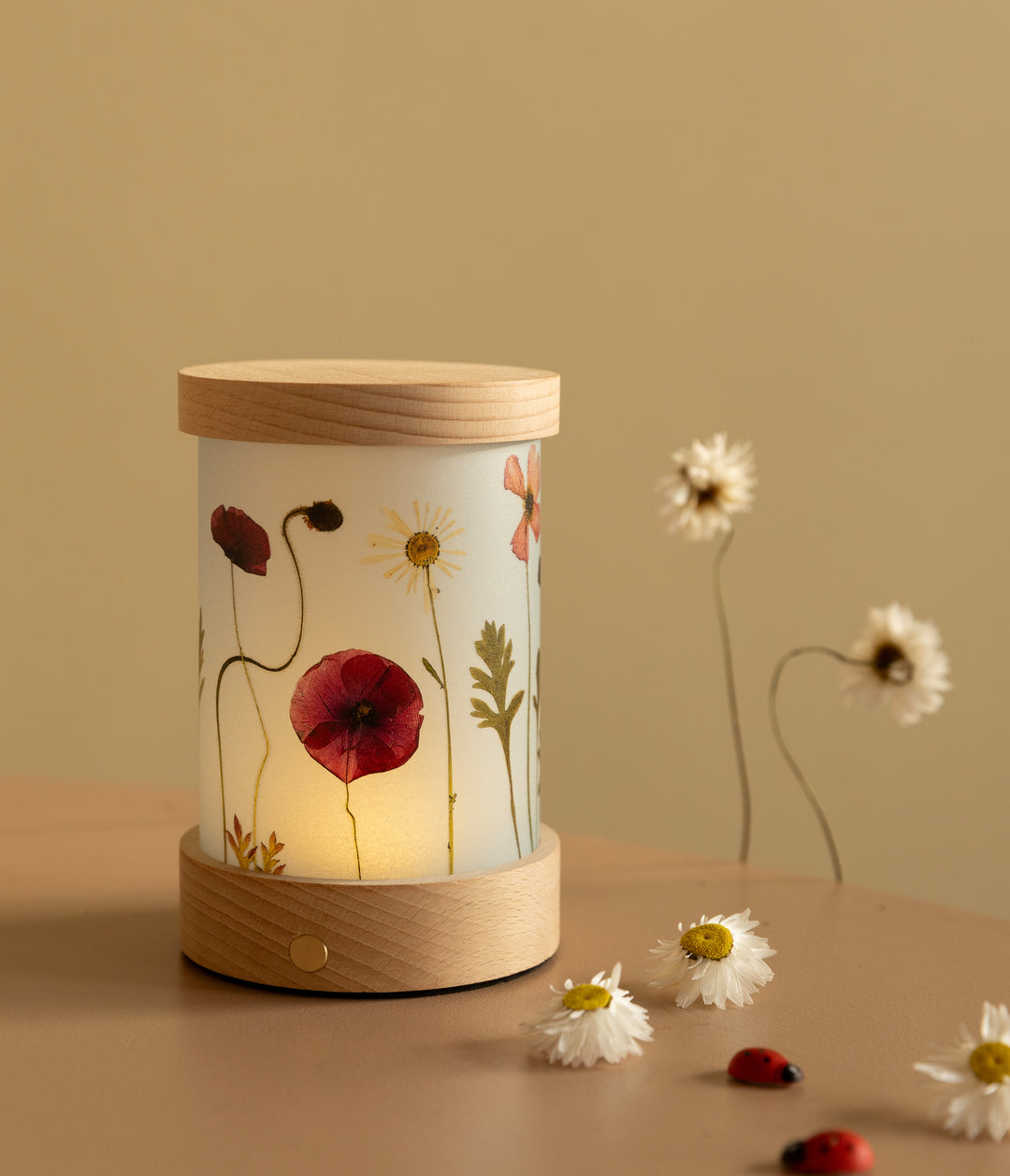 Laternen Shades-Set 'Wilder & Wren - Pressed Garden Blooms' 5 Stk.