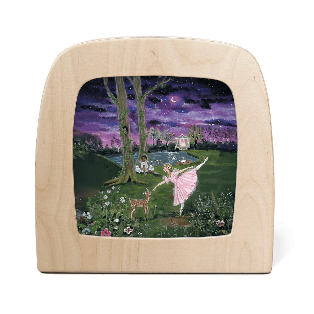 Toverlux Karte 'Moonlight Ballerina' - Gwen's Illustrations