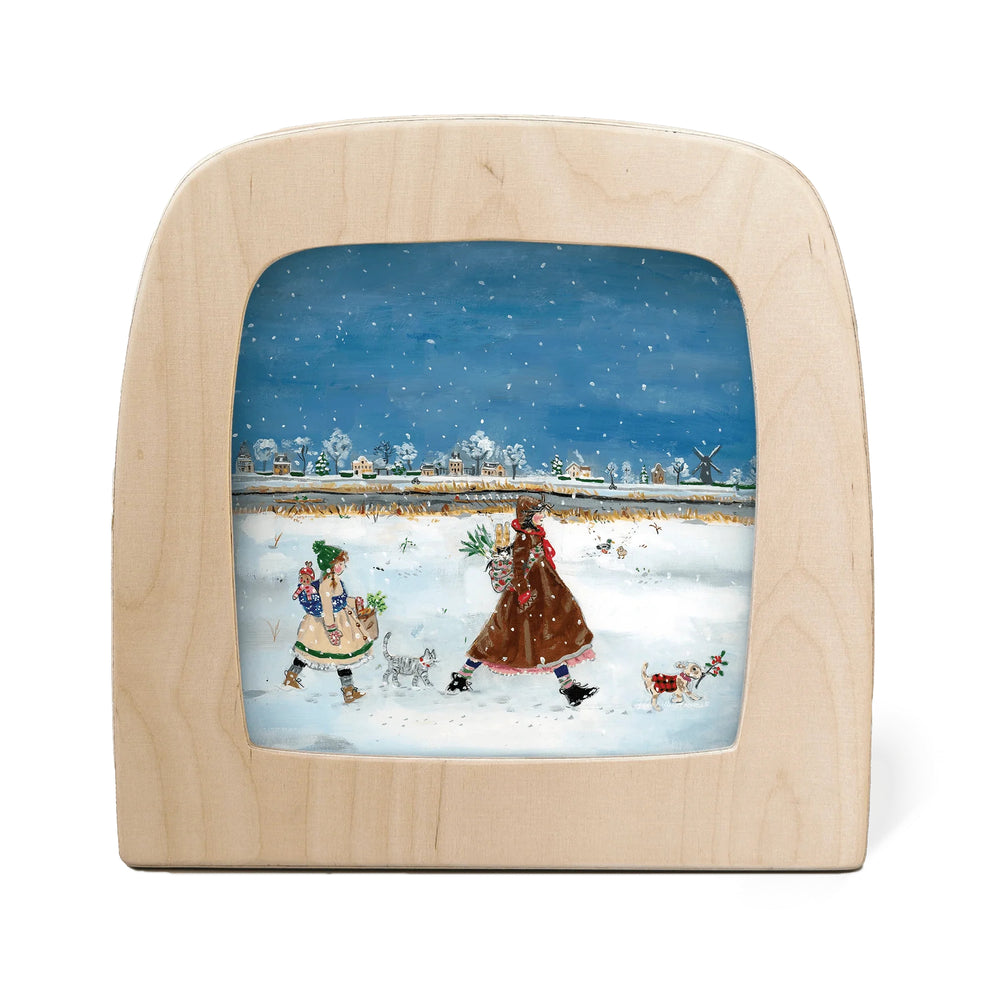 Toverlux Karte 'Winterspaziergang' - Gwen's Illustrations