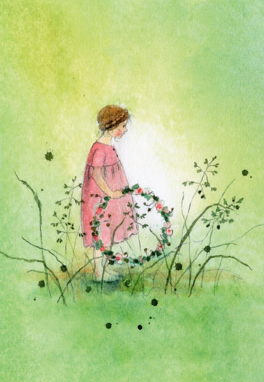 Postkartenbuch 'Gartenkinder'