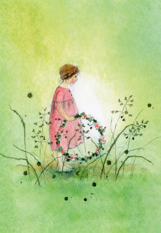 Postkartenbuch 'Gartenkinder'
