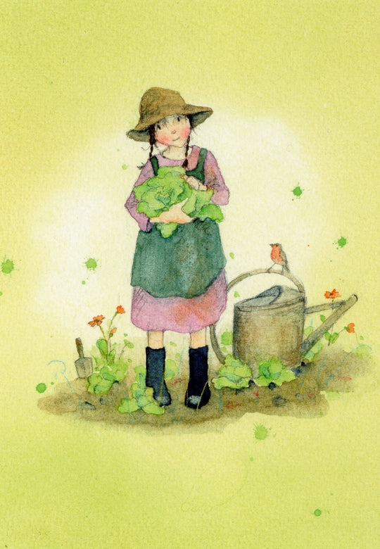 Postkartenbuch 'Gartenkinder'