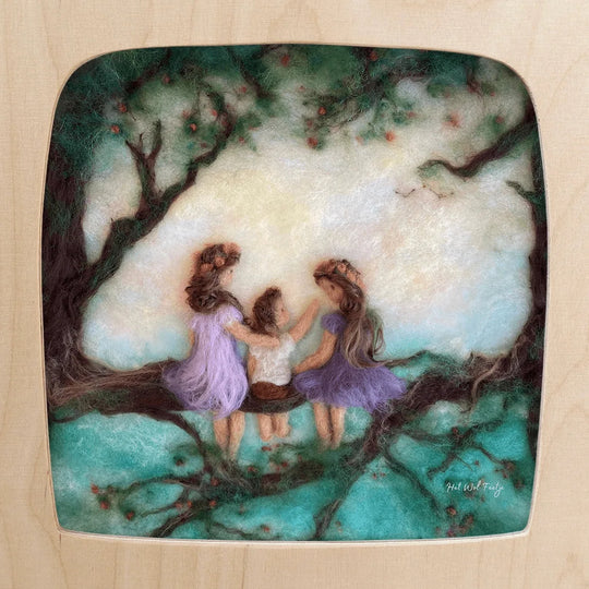 Toverlux Karte 'Siblings' - Het Wol Feetje