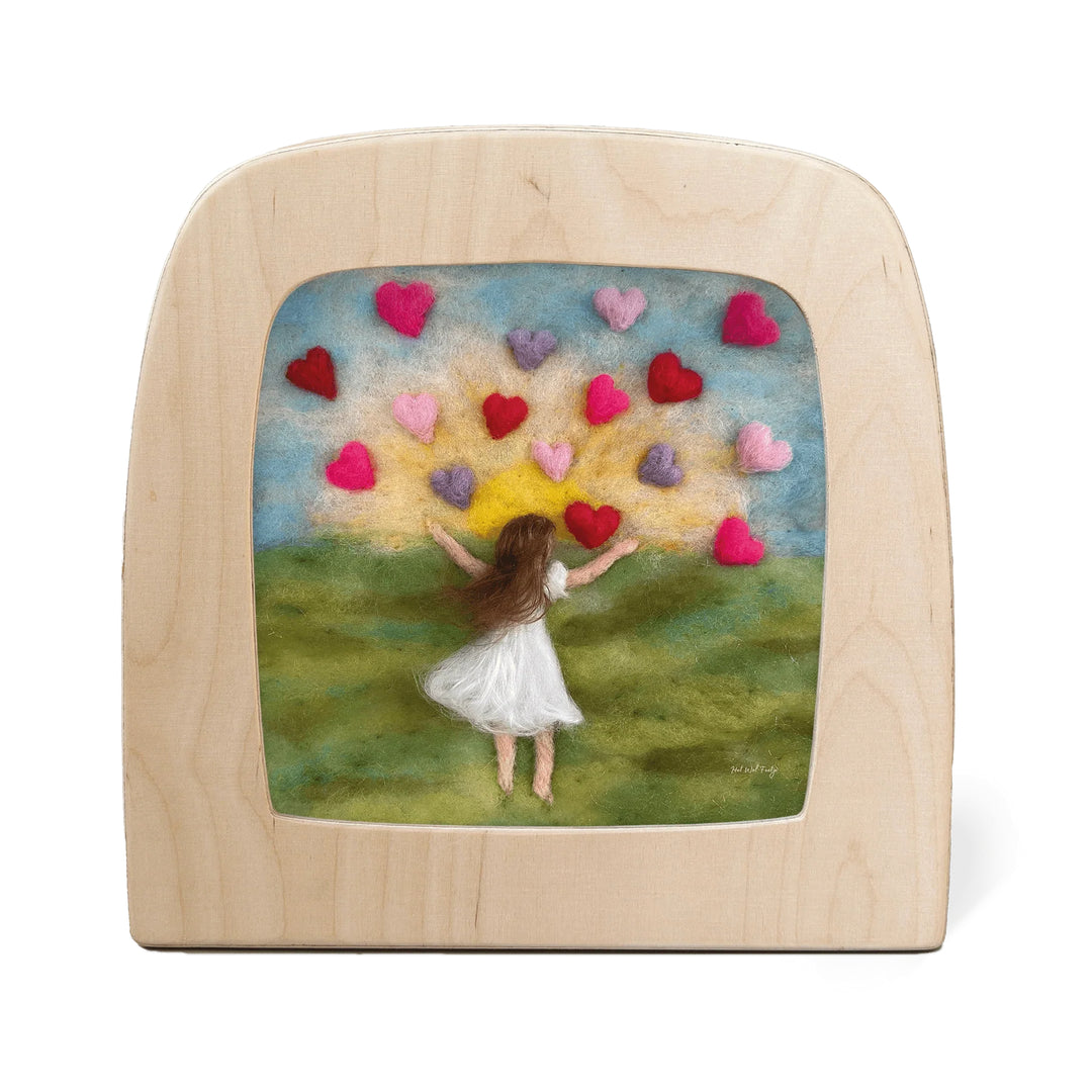 Toverlux Karte 'Hearts' - Het Wol Feetje