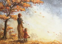 ❖ Kunstkarte 'Herbstwind'