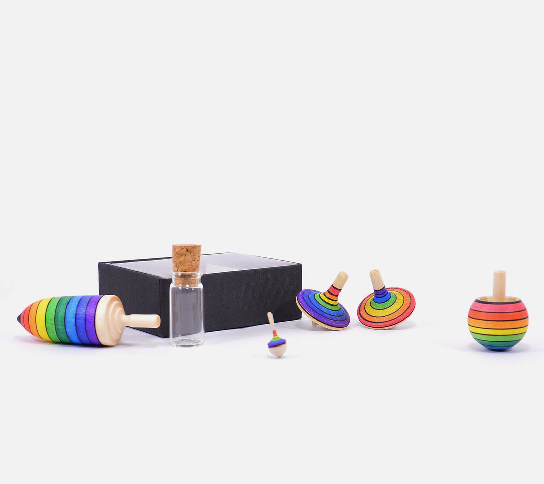 Mader Kreisel Lernset Regenbogen in Box