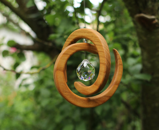 Sonnenfänger 'Helix' mit Kristallkugel