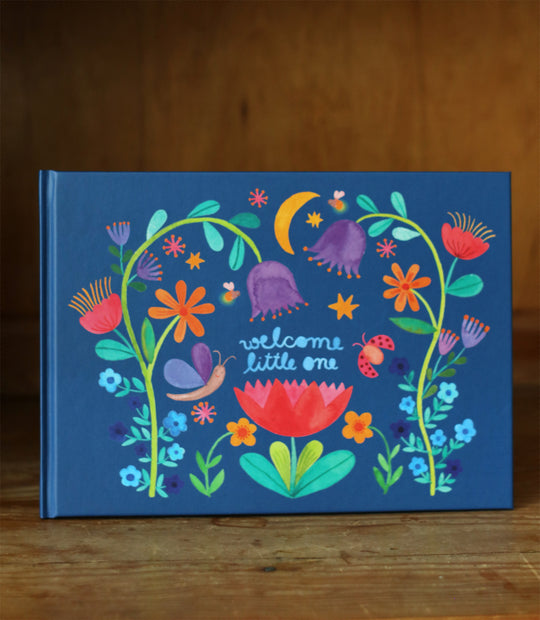 Babytagebuch 'Welcome little one'
