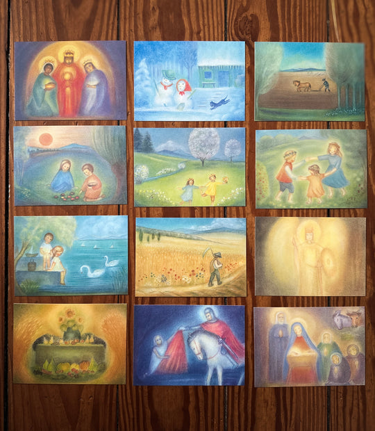 Ruth Elsässer Monatskarten-Set