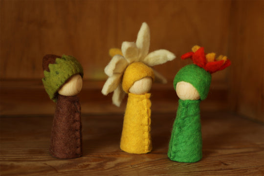 Bauspiel Blumenkinder 'Herbst'