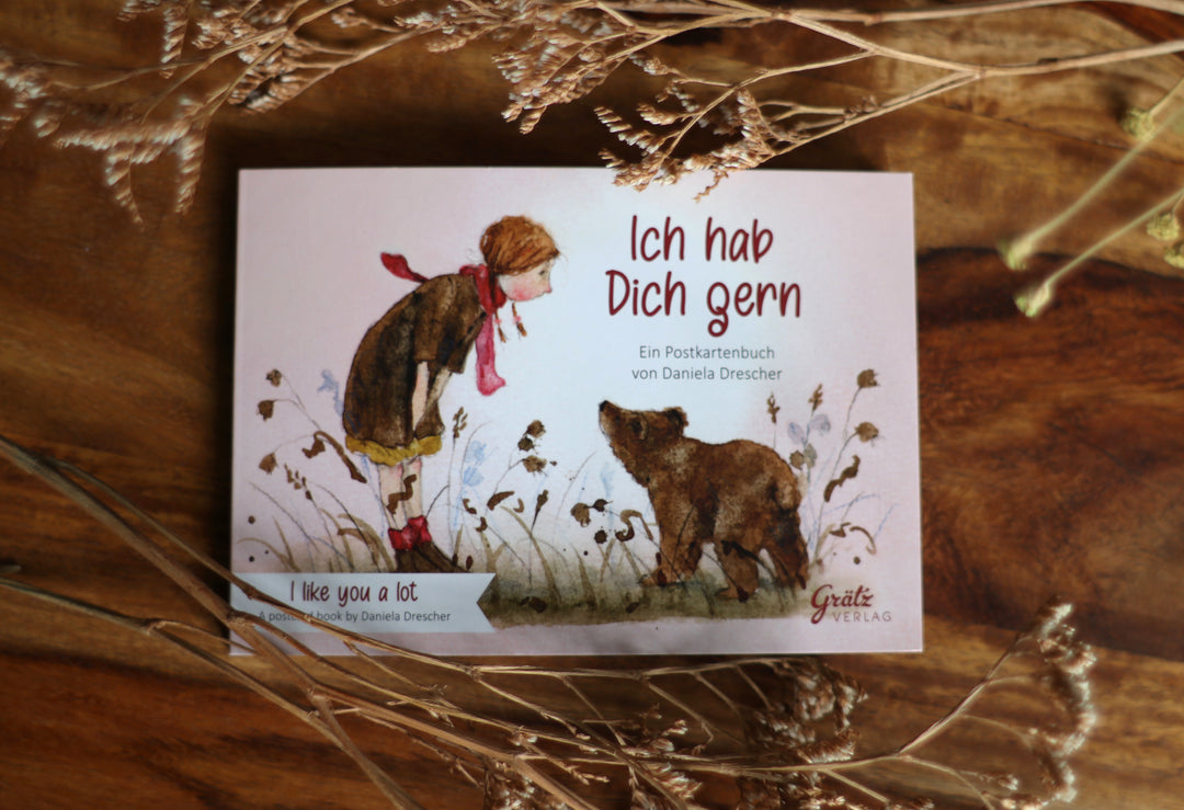 Postkartenbuch 'Ich hab dich gern'