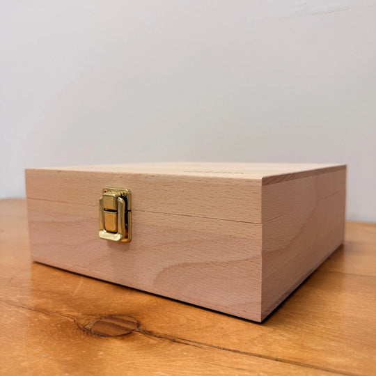 Aufbewahrungsbox aus Holz für Toverlux Karten
