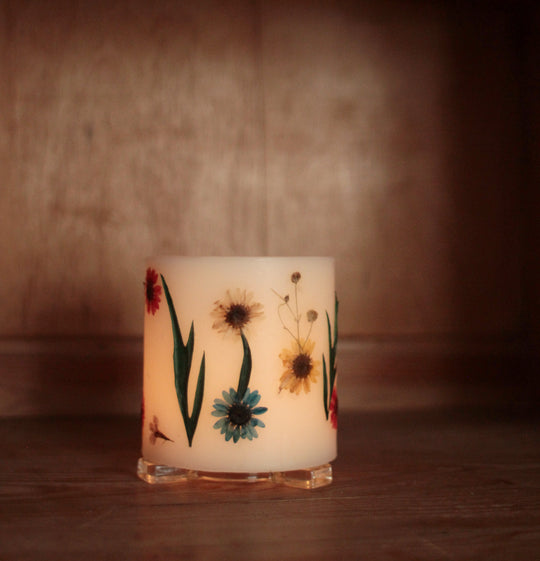 Hurricane-Kerze Strohblumen