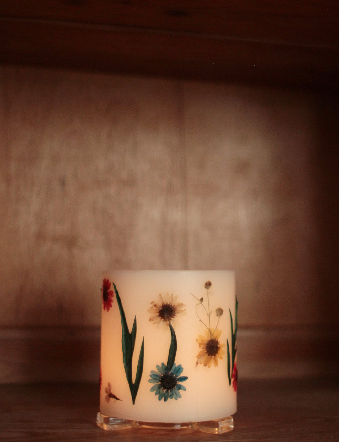 Hurricane-Kerze Strohblumen