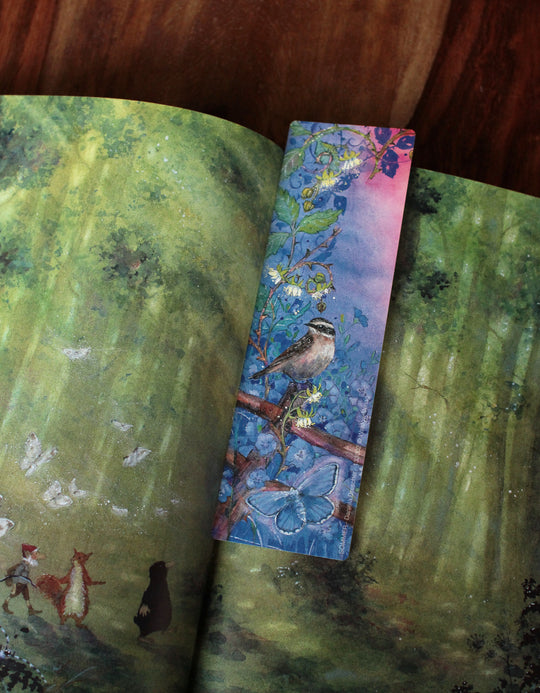 Lesezeichen 'Vögelchen (Sommer)'