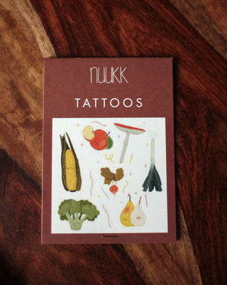 nuukk Kindertattoos 'Veggies'