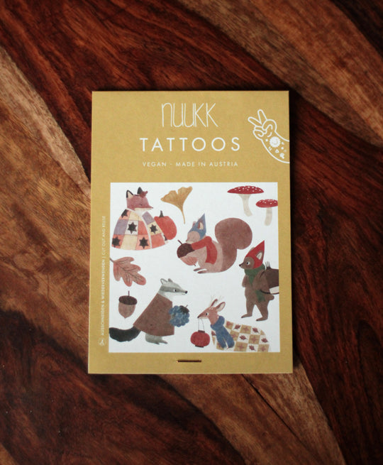 nuukk Kindertattoos 'Waldbewohner'