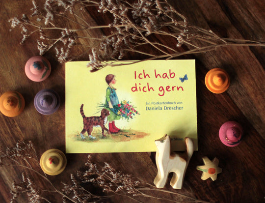 Postkartenbuch 'Ich hab dich gern'