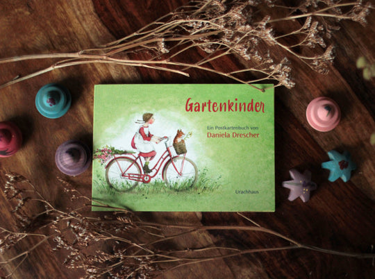 Postkartenbuch 'Gartenkinder'